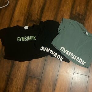 Set of 3 Gymshark shirts